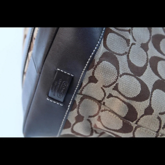 Coach signature logo tote bag - Picture 3 of 8